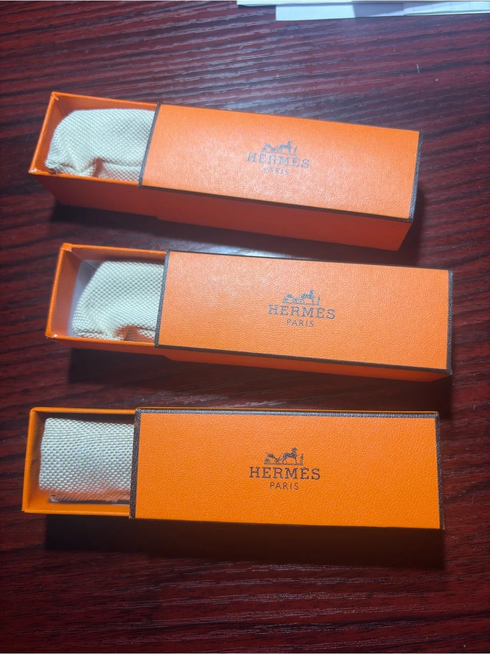 Hermes empty box from Rouge Hermès lipstick collection. - Picture 2 of 3